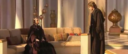 Anakin and Padmé in Episode 3